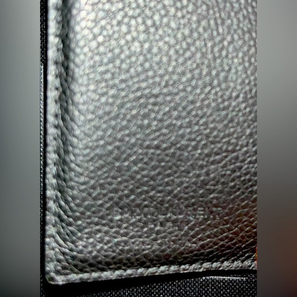 YSL Saint Laurent Authentic Trifold Leather Card Holder with Coin Compartment EC - Picture 8 of 8